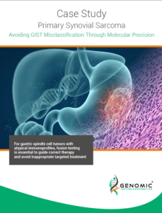 Case Study Primary Synovial Sarcoma
